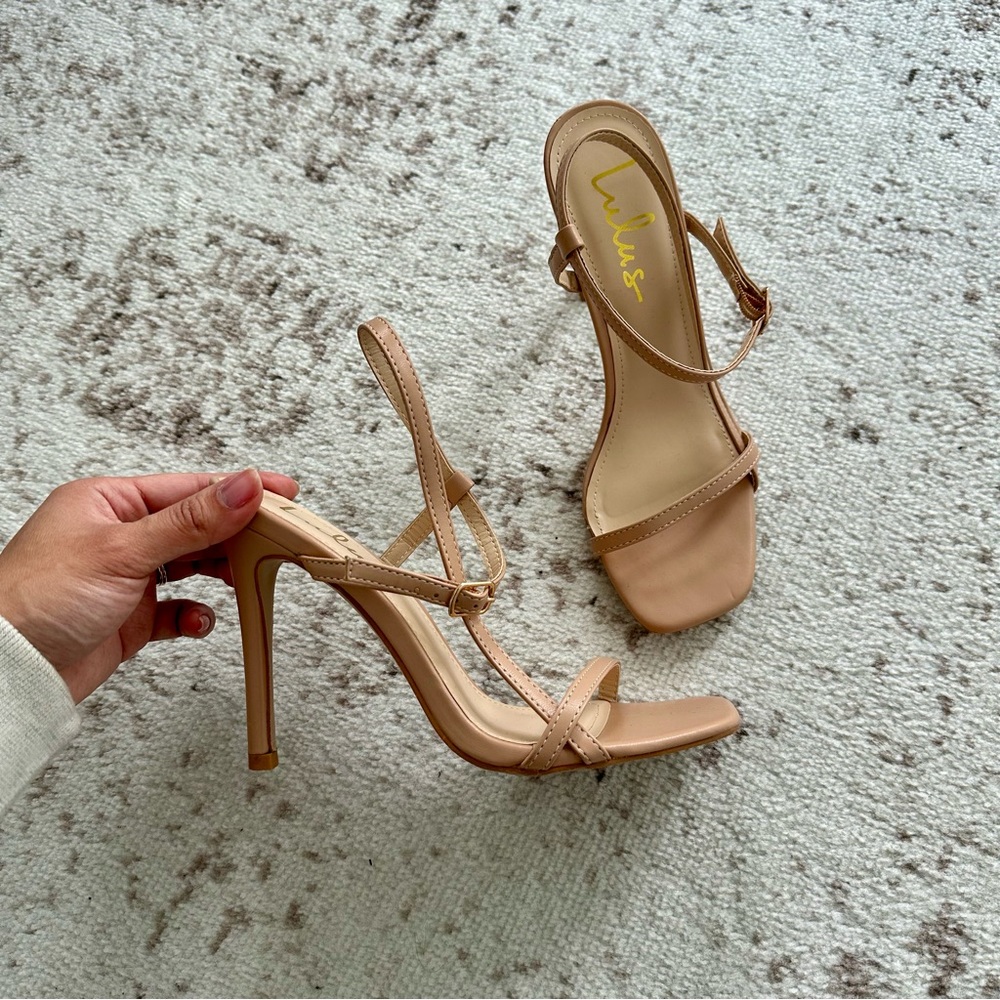 Lulu’s Nude Heels